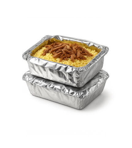 Hot Meal - Rice + Meat Pack